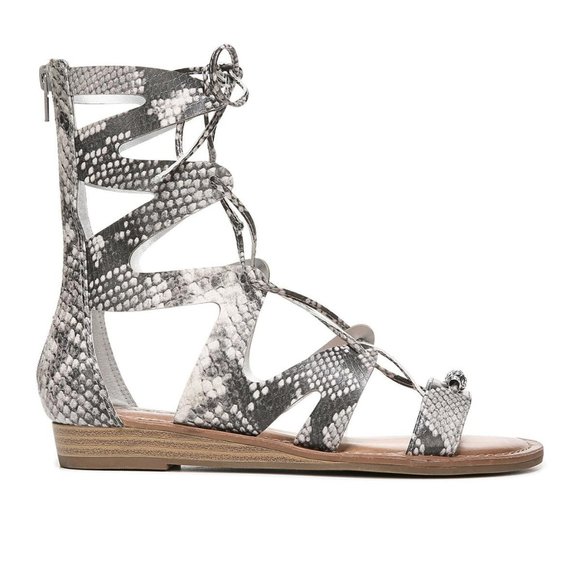 Carlos Santana Toya Snake Lace Up Gladiator Sandal - Picture 3 of 3